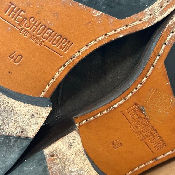 The Shoehorn Men\'s Brown Suede Leather Monk Oxfords Shoes Size 40 main image 7